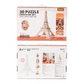 RoboTime wooden 3D puzzle Eiffel Tower